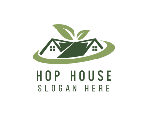 House Leaf Garden logo design