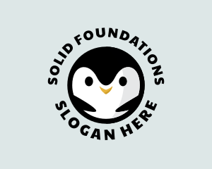 Penguin Antarctic Bird Logo