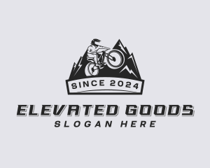 Mountain Biking Adventure logo design