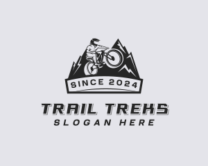 Mountain Biking Adventure logo design