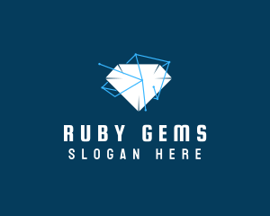 Diamond Jewelry Gem logo design