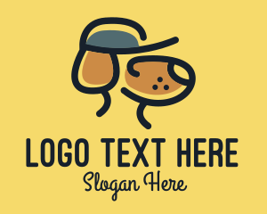 Simple - Simple Dog Hat logo design