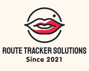 Aesthetician Lips Makeup logo design