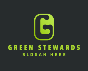  Green Tech Letter G logo design