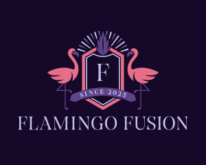 Flamingo Tropical Birds logo