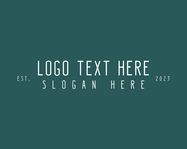 Casual logo example 4