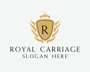 Deluxe Royal Shield logo design