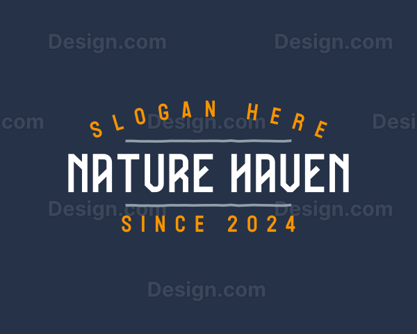 Modern Masculine Business Logo