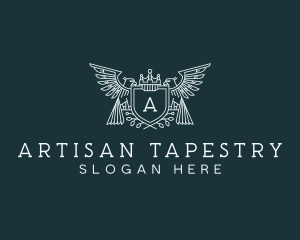 Artisanal Eagle Crest logo design