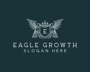 Artisanal Eagle Crest logo design