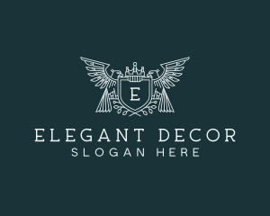 Artisanal Eagle Crest logo design