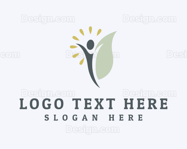 Healthy Leaf Lifestyle Logo