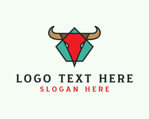 Pentagon Longhorn Bull logo