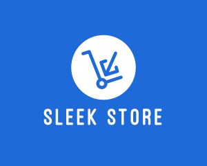 Tech Store Shopping logo design