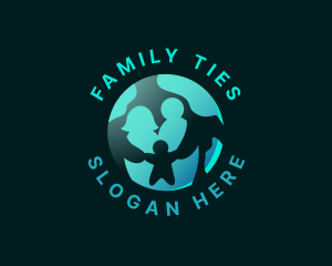 Global Family Charity logo design