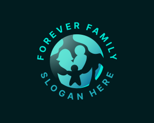 Global Family Charity logo design