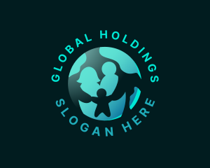 Global Family Charity logo design