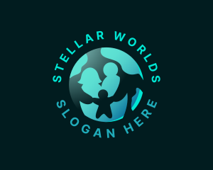 Global Family Charity logo design