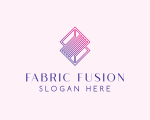 Geometric Diamond Line Art  logo design