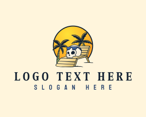 Sunset Beach Skeleton logo