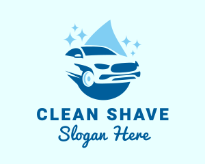 Car Cleaning Droplet  logo design