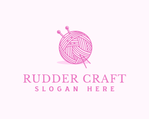 Yarn Ball Weaving logo design