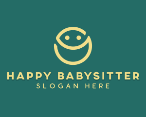 Happy Face Emoji logo design