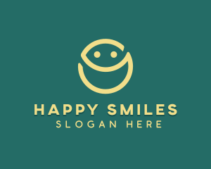 Happy Face Emoji logo design