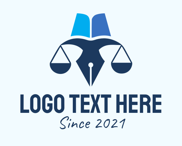 Book logo example 2