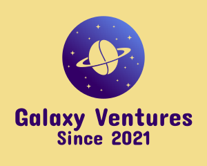 Coffee Planet Galaxy logo design