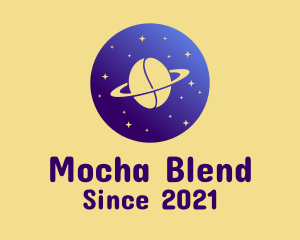 Coffee Planet Galaxy logo design