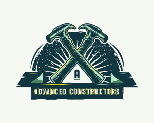 Hammer Carpentry Renovation logo design