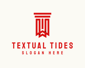 Bookmark Library Pillar logo