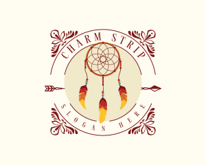 Tribal Dreamcatcher Handicraft logo design