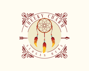 Tribal Dreamcatcher Handicraft logo design