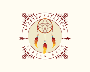 Tribal Dreamcatcher Handicraft logo