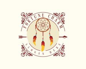 Tribal Dreamcatcher Handicraft logo design