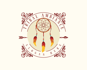 Tribal Dreamcatcher Handicraft logo design