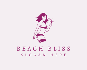 Lady Sexy Lingerie logo design