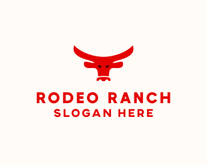 Red Bull Ranch logo design