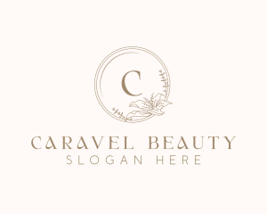 Floral Elegant Wedding Event logo design