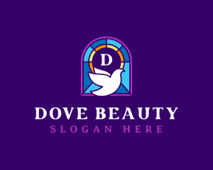 Holy Dove Bird logo design