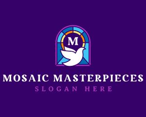 Holy Dove Bird logo design