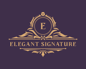 Elegant Royal Event logo design