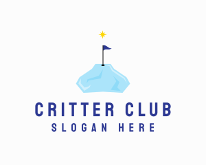 Snow Ice Golf logo design