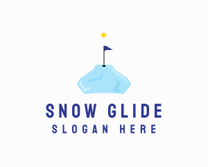 Snow Ice Golf logo design