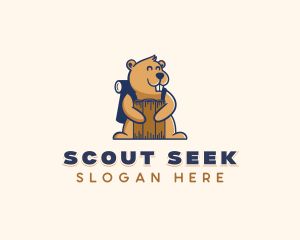 Scout Ranger Beaver logo design