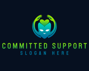 Mental Health Support logo design