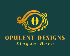 Luxury Elegant Wreath logo