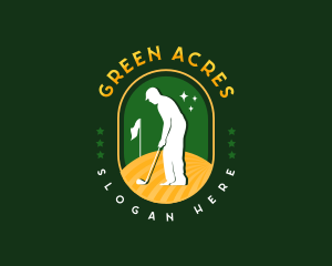 Sports Field Golfer logo